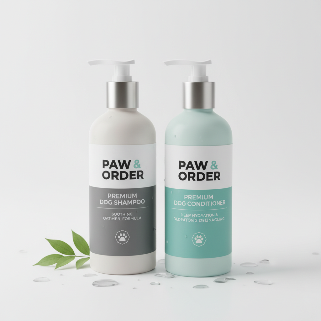 Dog Shampoo & Conditioner - Main Product Shot