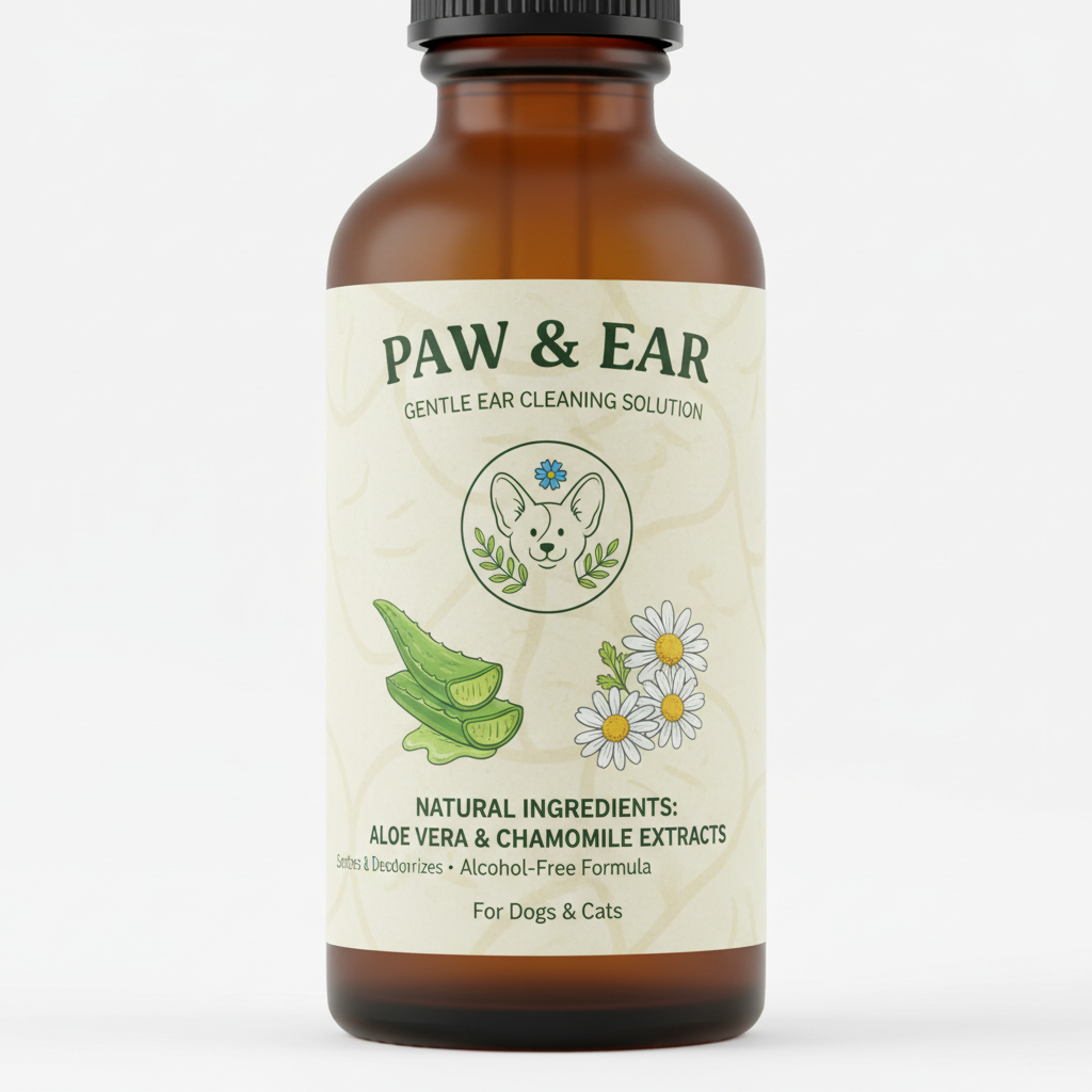 Natural Ingredients Label Close-up